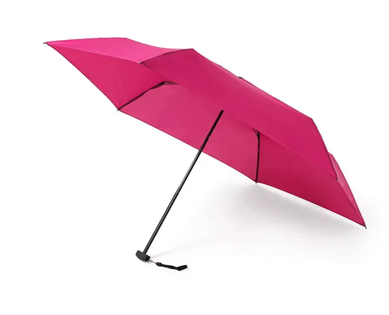 ☔ PARACHASE Ultra-Light 143g Flat Rain Umbrella – Compact, Windproof & Perfect for Travel! 🌦️✨