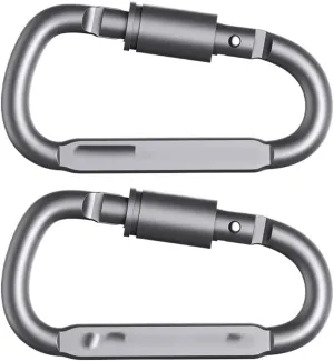 1/2Pcs Carabiner Set Alloy Aluminum Outdoor Carabiners Carabiner