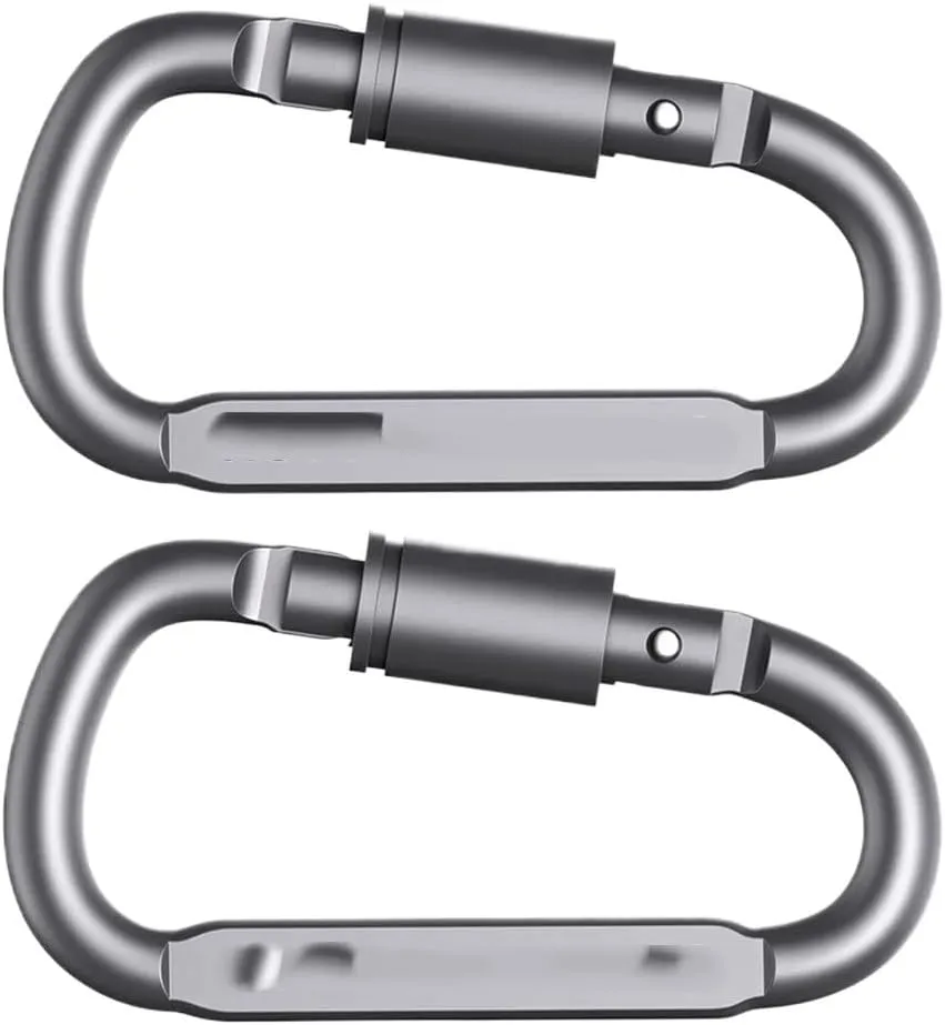 1/2Pcs Carabiner Set Alloy Aluminum Outdoor Carabiners Carabiner