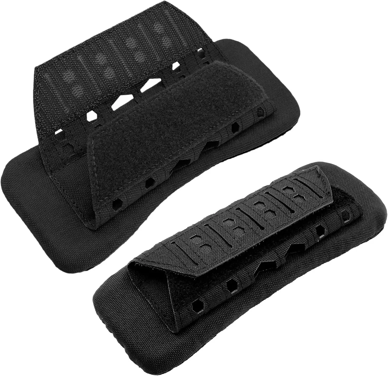 2-Pack Shoulder Strap Cushions, Shock Absorbing Mesh Pads for 2-Inch Straps, Breathable Load Distribution for Backpacks & Combat Vests, Hiking & Tactical Gear
