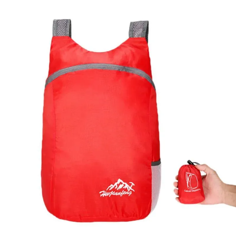 20L Lightweight Foldable Backpack - Outdoor Camping Hiking Travel Daypack Sport Bag