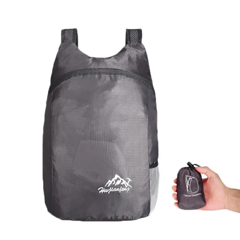 20L Lightweight Foldable Backpack - Outdoor Camping Hiking Travel Daypack Sport Bag
