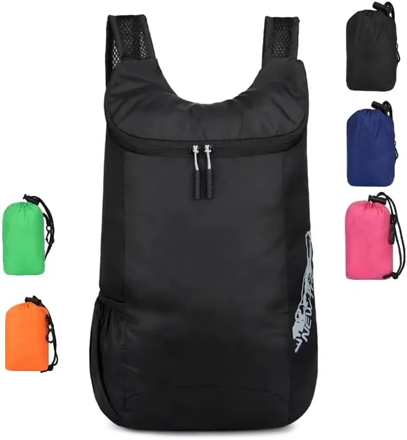 20L Water Resistant Hiking Daypack Lightweight Packable Backpack for Travel Camping Outdoor (NAVY BLUE)