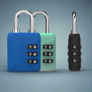 3-Digit Mini Password Padlock – Combination Lock for Student Lockers