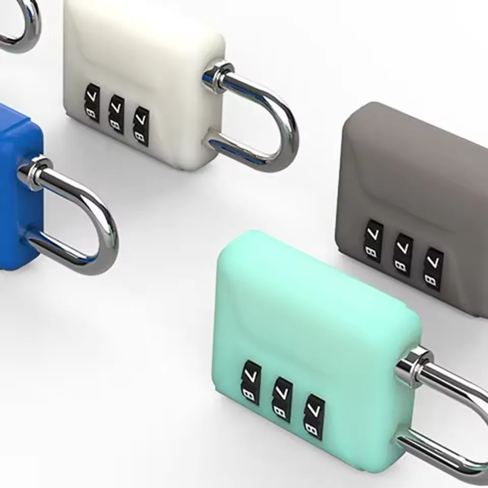 3-Digit Mini Password Padlock – Combination Lock for Student Lockers