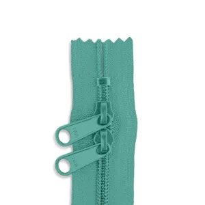 30in Nylon Double Pull Zipper - #4.5 -  Horizon