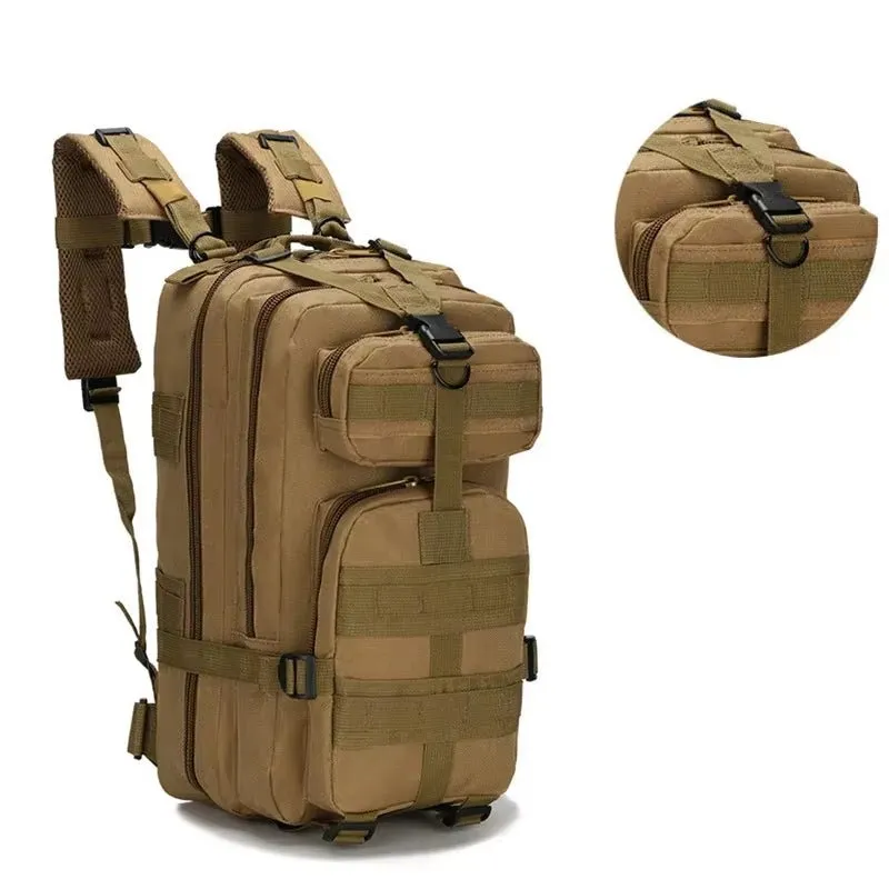 30L Outdoor Tactical Backpack for Hiking & Camping
