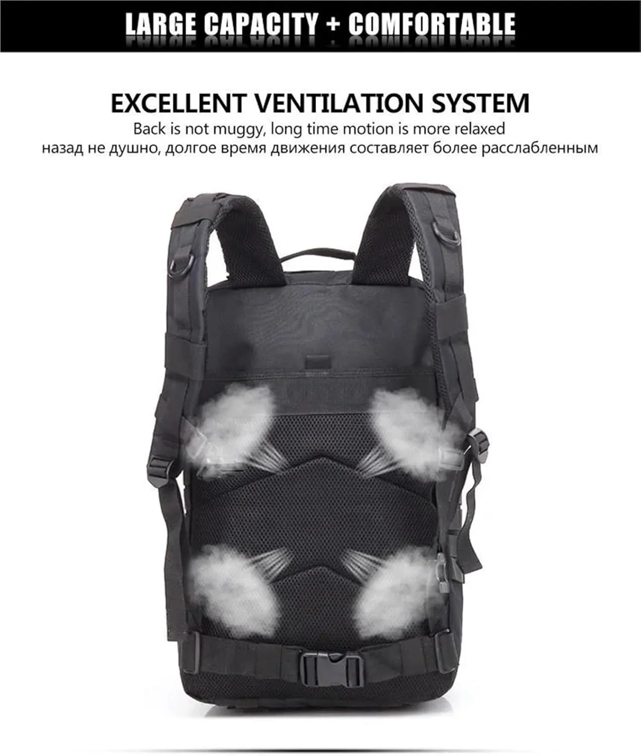 30L Tactical Backpacks Man Traveling Bags Survival Outdoor 3P Assault Pack EDC Molle Pack Hiking Trekking Hunting Bag(Yellow)