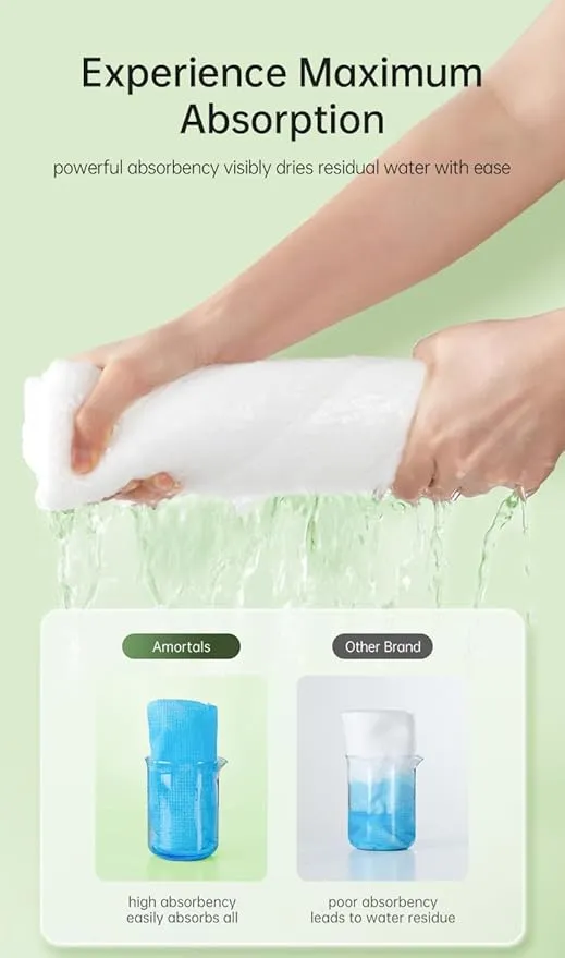 4 Packs Large Compressed Towel, 55.12'' x 28'' Disposable Cotton Bath Towels, Portable Thick Cotton Towel Reusable Suitable for Hiking Camping Beach Swimming and Traveling