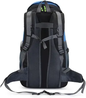 50L Waterproof Hiking Backpack Men Trekking Travel Backpacks Women Sport Bag Outdoor Mountaineering Hike Bags (green 6)