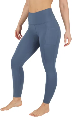 90 Degree By Reflex High Waist Fleece Lined Leggings with Side Pocket - Yoga Pants