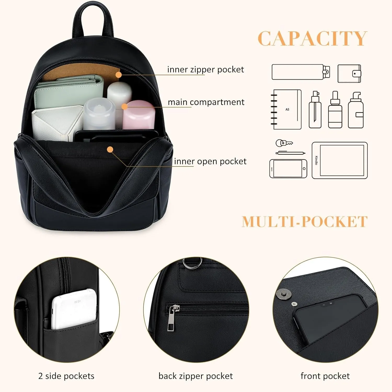 Adorable Mini Backpack Purse