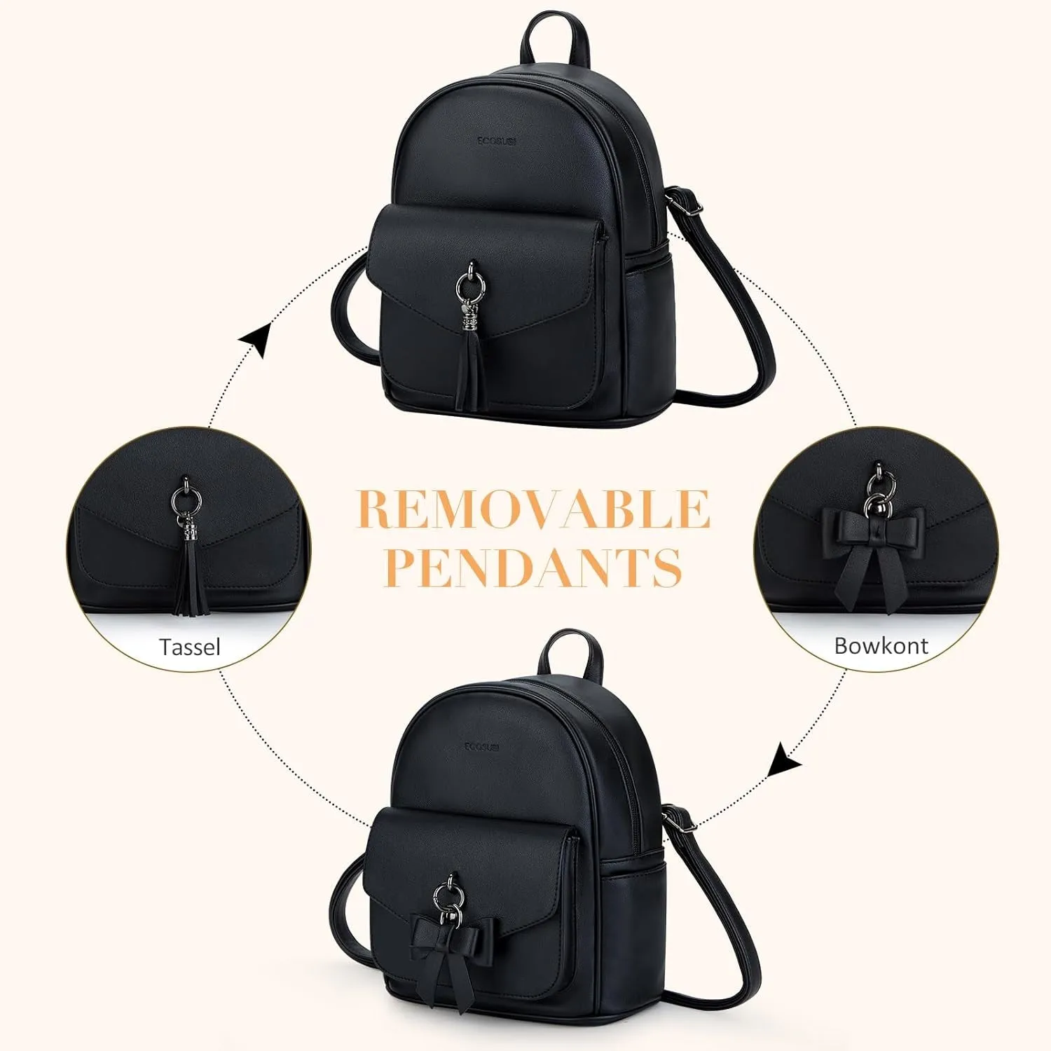 Adorable Mini Backpack Purse
