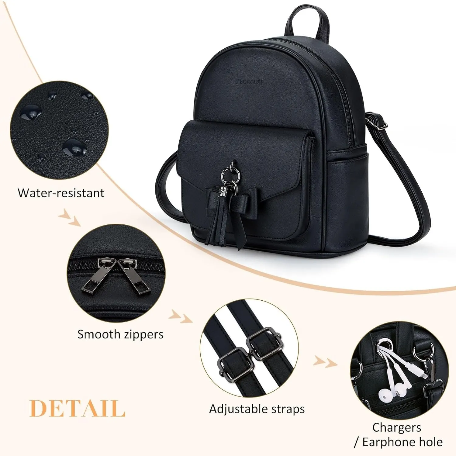 Adorable Mini Backpack Purse