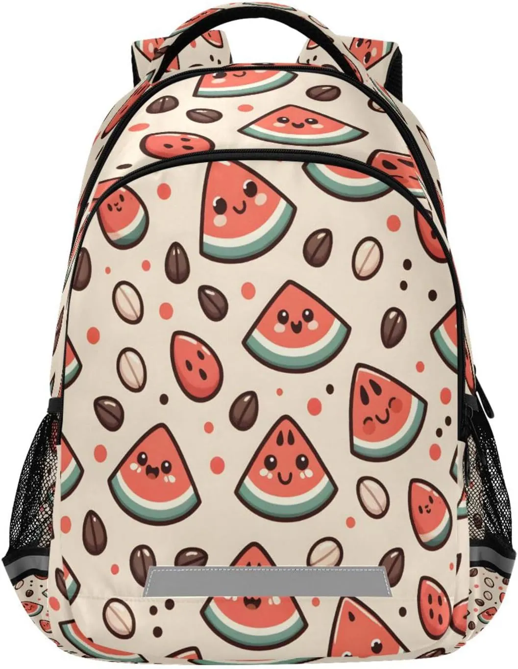ALAZA Cute Watermelon Seeds Backpacks Travel Laptop Daypack School Book Bag for Men Women Teens Kids