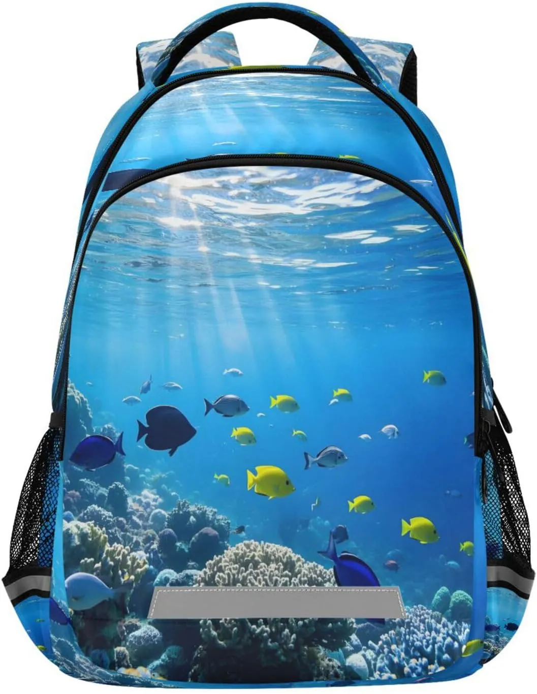 ALAZA Fish Backpacks Travel Laptop Daypack School Book Bag for Men Women Teens Kids335