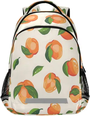 ALAZA Peach Backpacks Travel Laptop Daypack School Book Bag for Men Women Teens Kids240