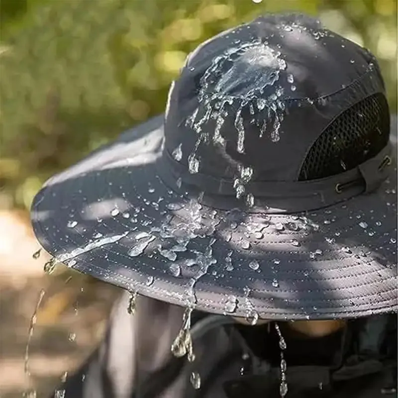 All-Round Protective Outdoor Hat Fisherman Hat Breathable Travel High Appearance Level Sun Hat Full Sun Protection UV Protection