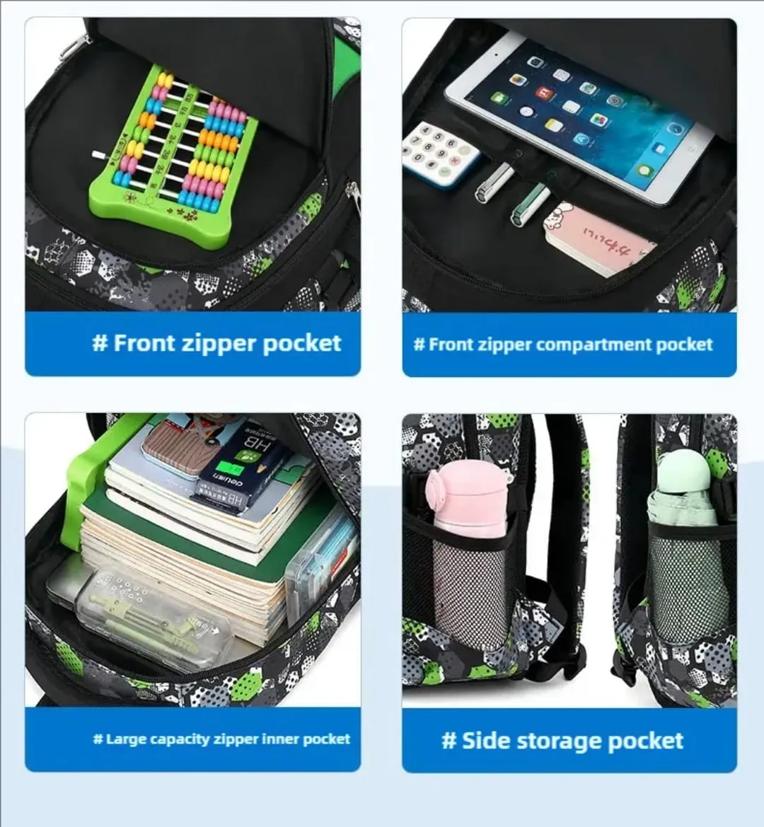 All-Rounder School Backpack – Comfortable, Roomy & Cool Prints