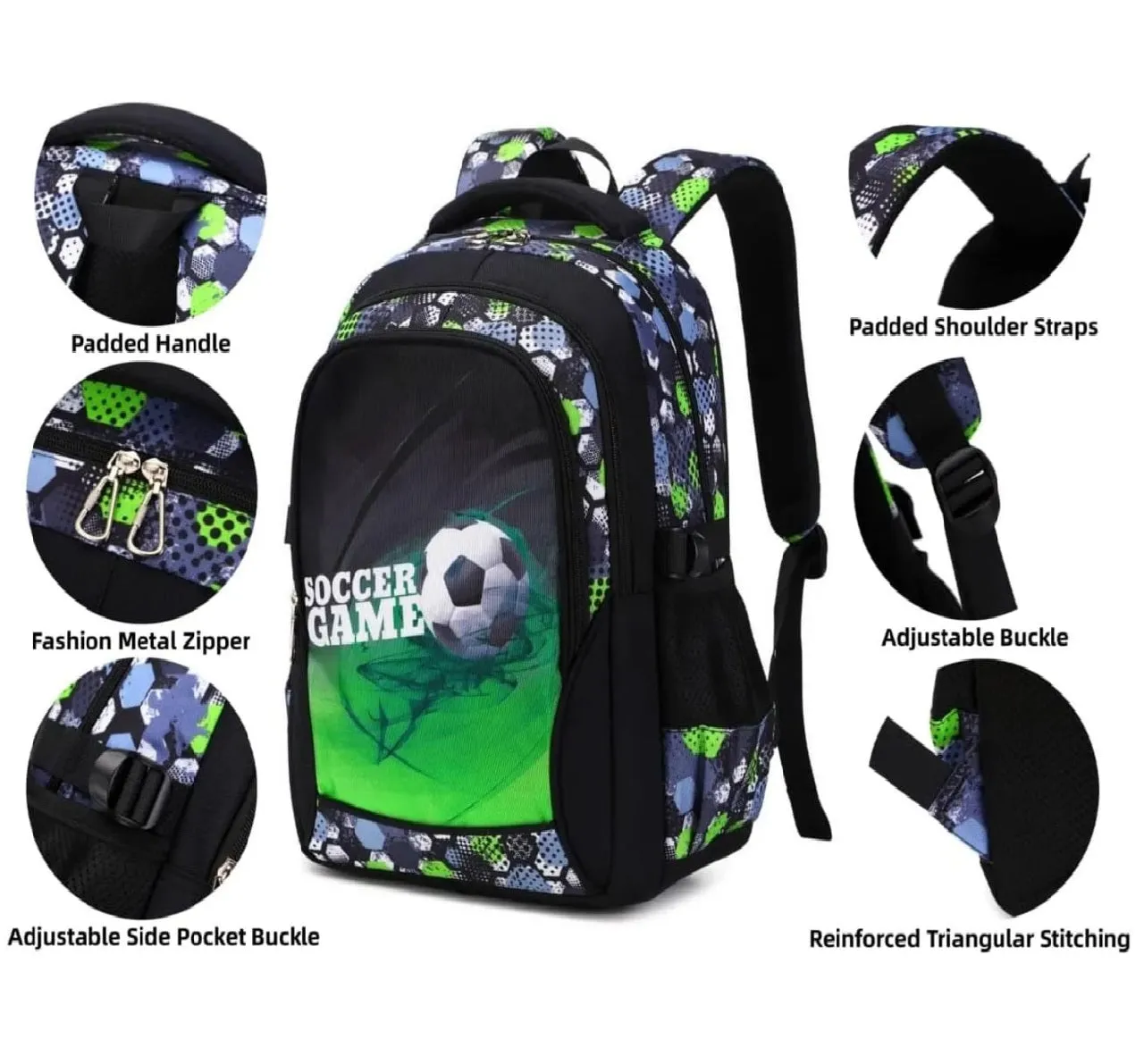 All-Rounder School Backpack – Comfortable, Roomy & Cool Prints
