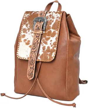 American Darling Backpack Hair On Genuine Leather Western Women Bag Handbag Purse | Backpack for Women | Laptop Backpack | Backpack for School