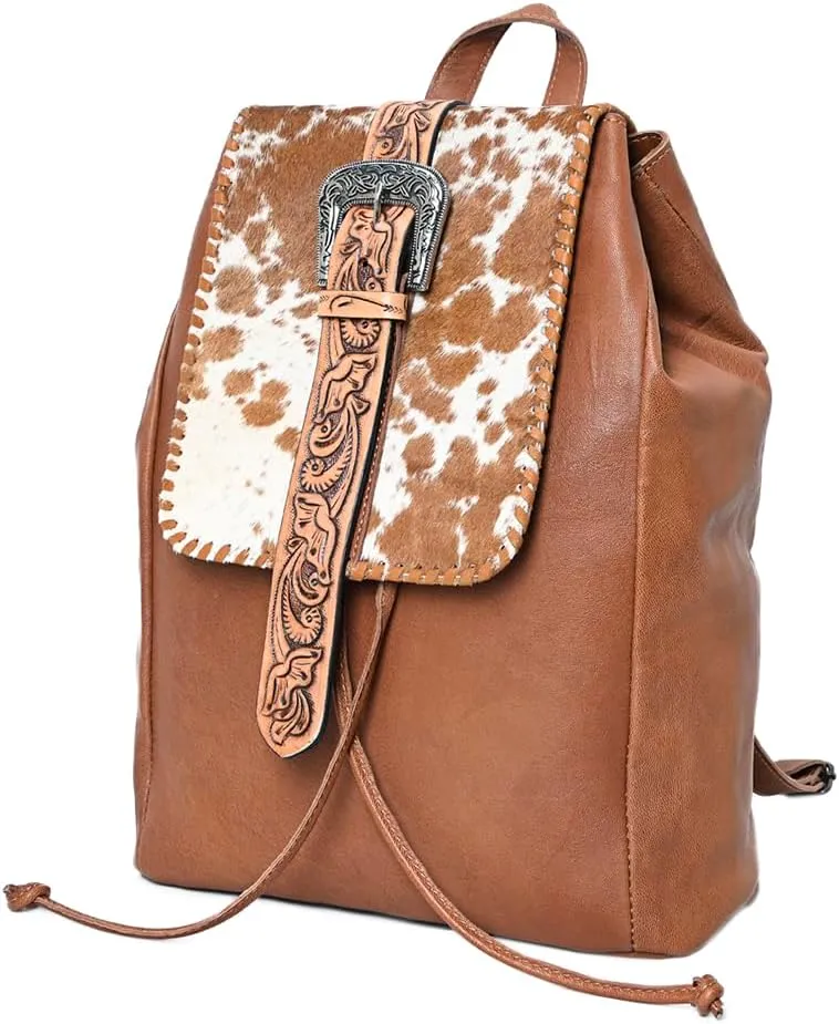 American Darling Backpack Hair On Genuine Leather Western Women Bag Handbag Purse | Backpack for Women | Laptop Backpack | Backpack for School