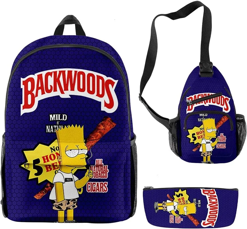 Anime Backpacks Casual Backpack Travel Bags for Men Women