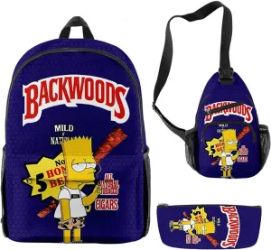 Anime Backpacks Casual Backpack Travel Bags for Men Women