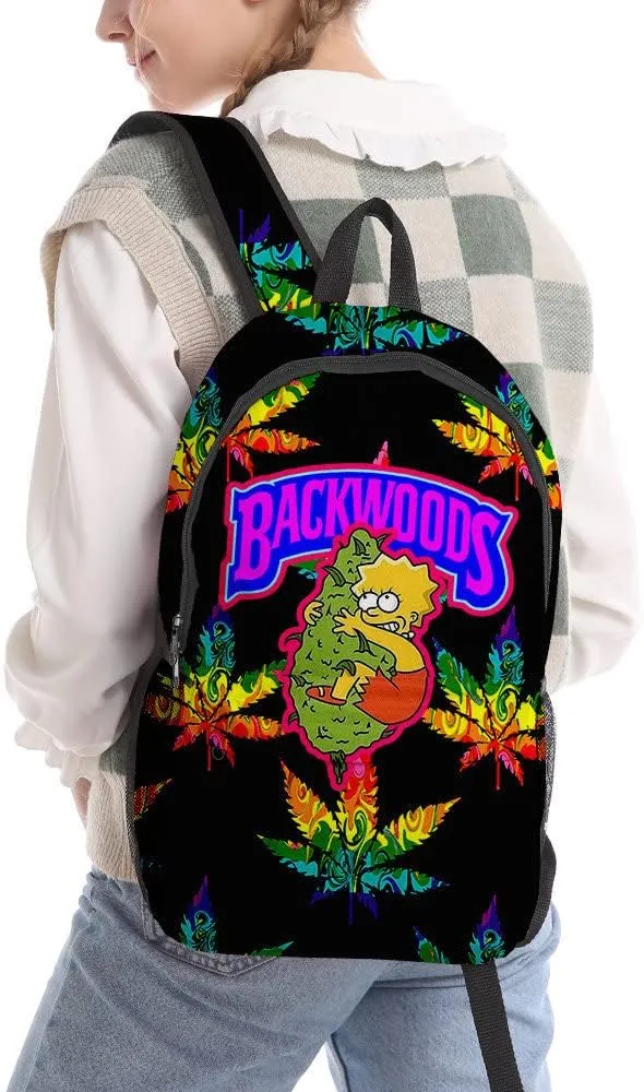 Anime Backpacks Casual Laptop Backpack Travel Bags for Men Women