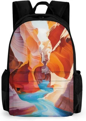 Antelope Canyon Travel Backpack Carry On Backpack Laptop Backpack Casual Work Bag for Hiking Business