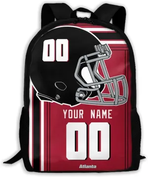 ANTKING Atlanta Backpack Customized High capacity Personalized Any Name and Number Fans Gifts for Kids Men