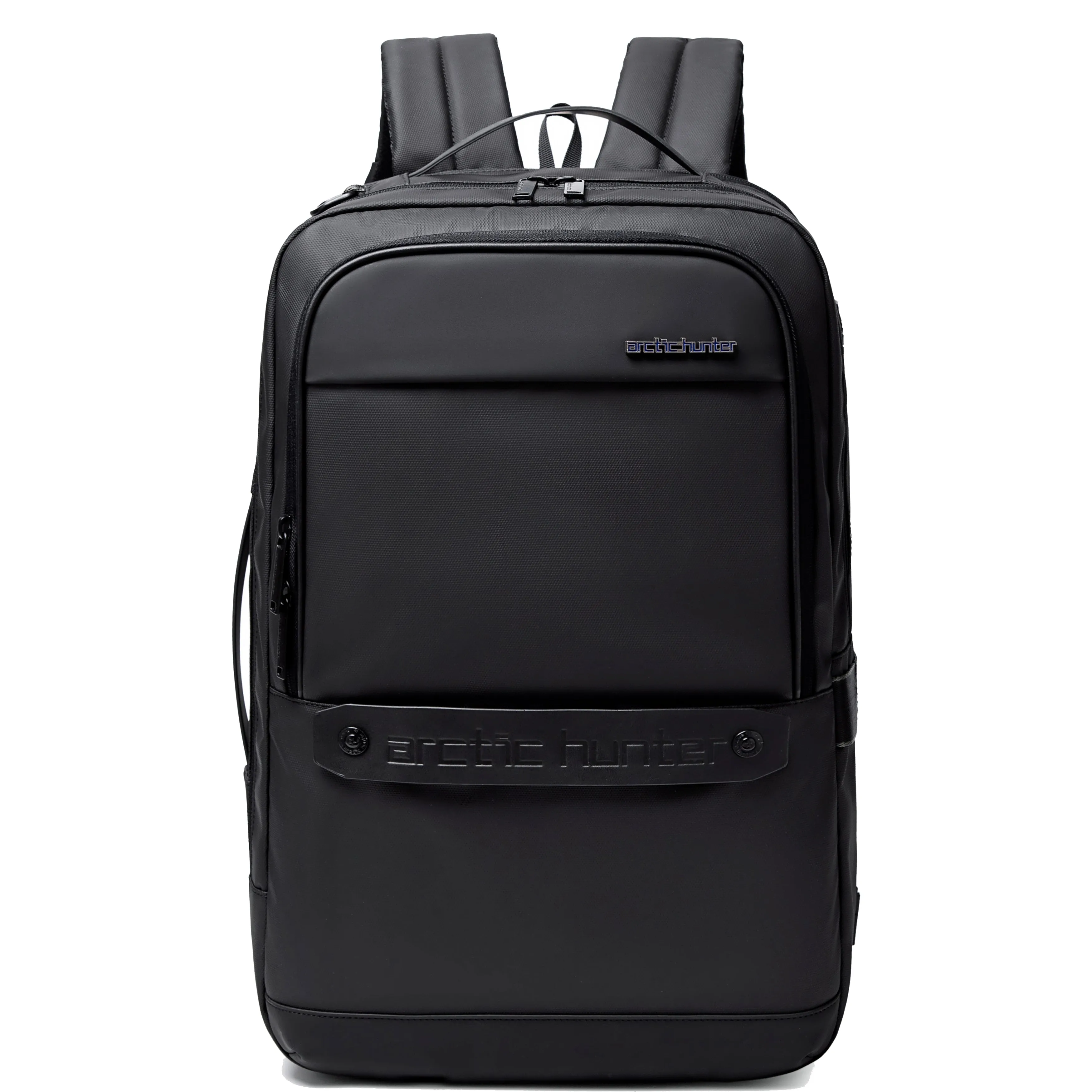 Arctic Hunter 3 in 1 Water Resistant Unisex 17.3-inch Backpack Convertible Slim Daypack with 2 small bag and Built-in USB Jack for Casual and Business, B00483 Black