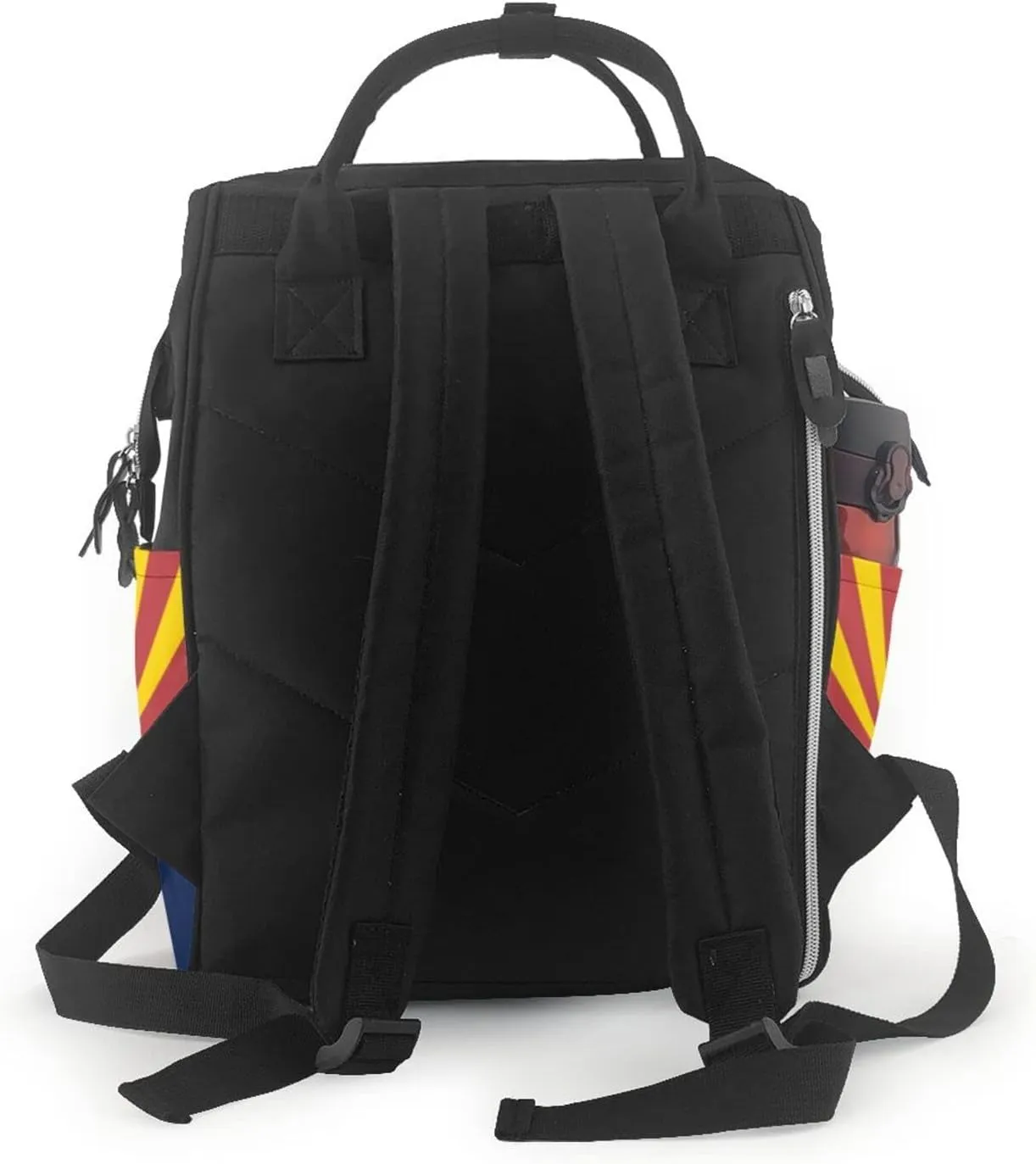 Arizona AZ State Flags Large Capacity Mummy Maternity Bag Multifunctional Diaper Backpack 3D Print Travel Backpack