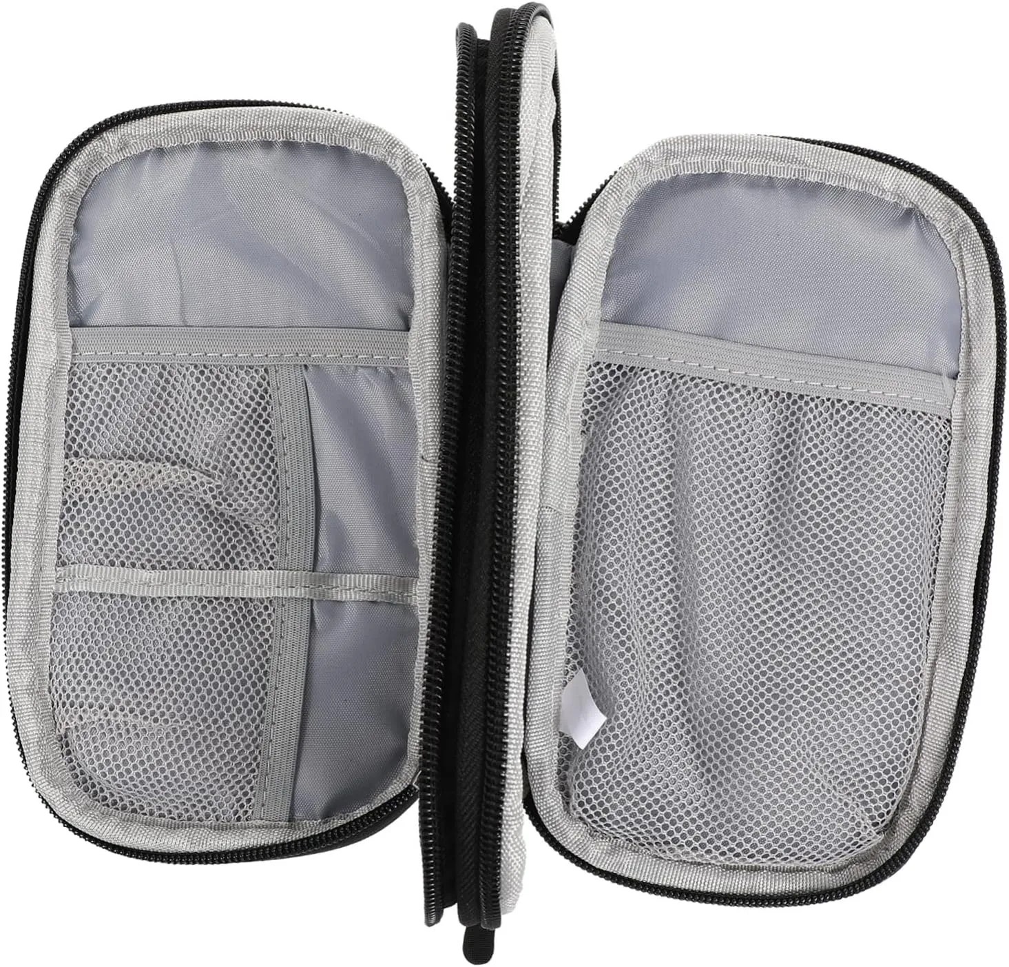 ARTIBETTER 2pcs Travel Accessories Bag Cable Case Electronic Organizer Sturdy Zipper Pouch Outdoor Pouch