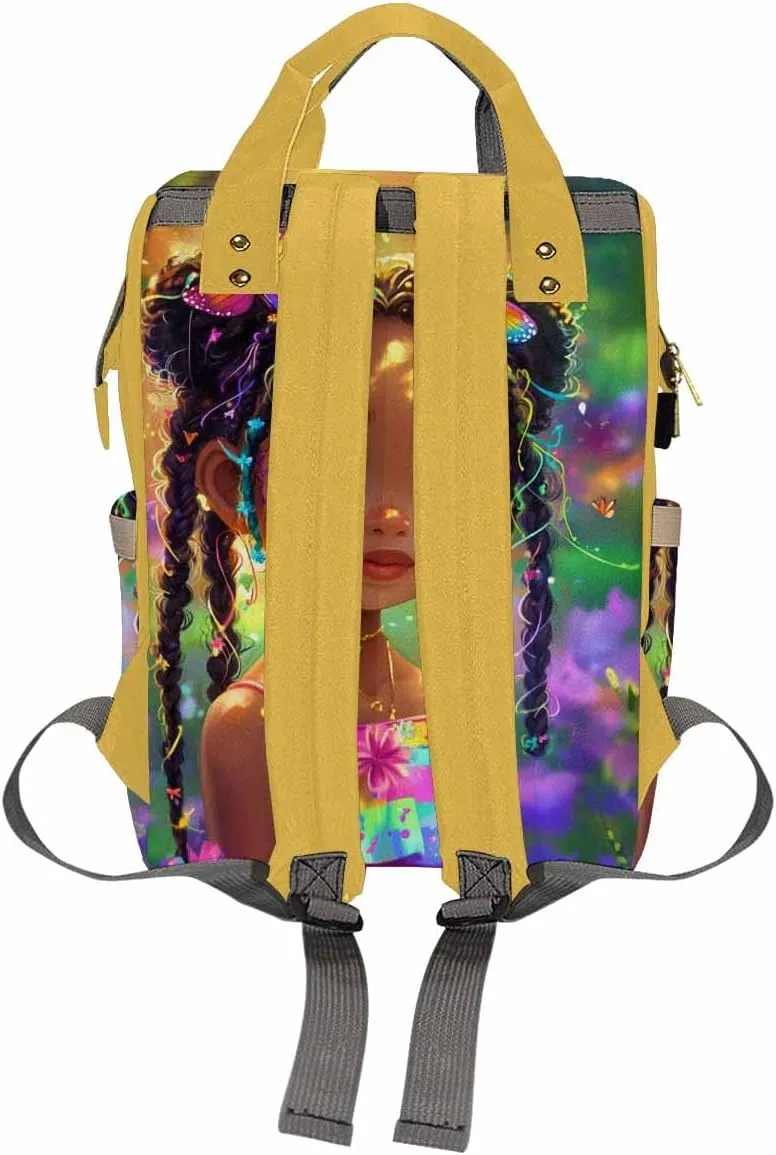 Artsadd Personalized Diaper Bag Backpack with Name Custom Name Backpack Travel Outdoor Mommy Bag Customized Gift for Newborn Baby Boys Girls Nursing Bags Gift for New Mom Dad Birthday Gift