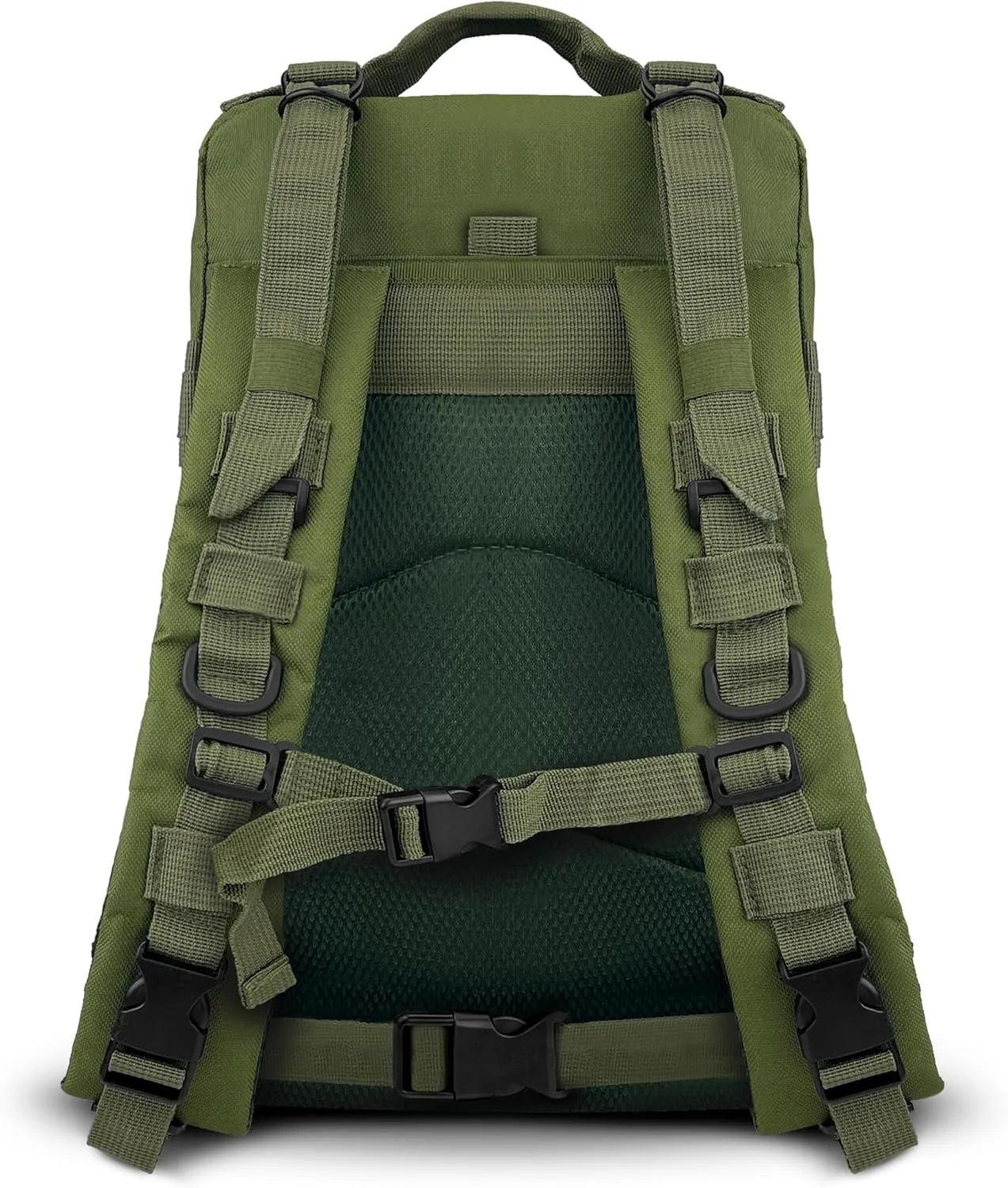 ASA TECHMED Large Tactical Backpack - IFAK Military-Grade Assault Pack, Everyday Carry Use, Military Backpacks Tactical (Green)