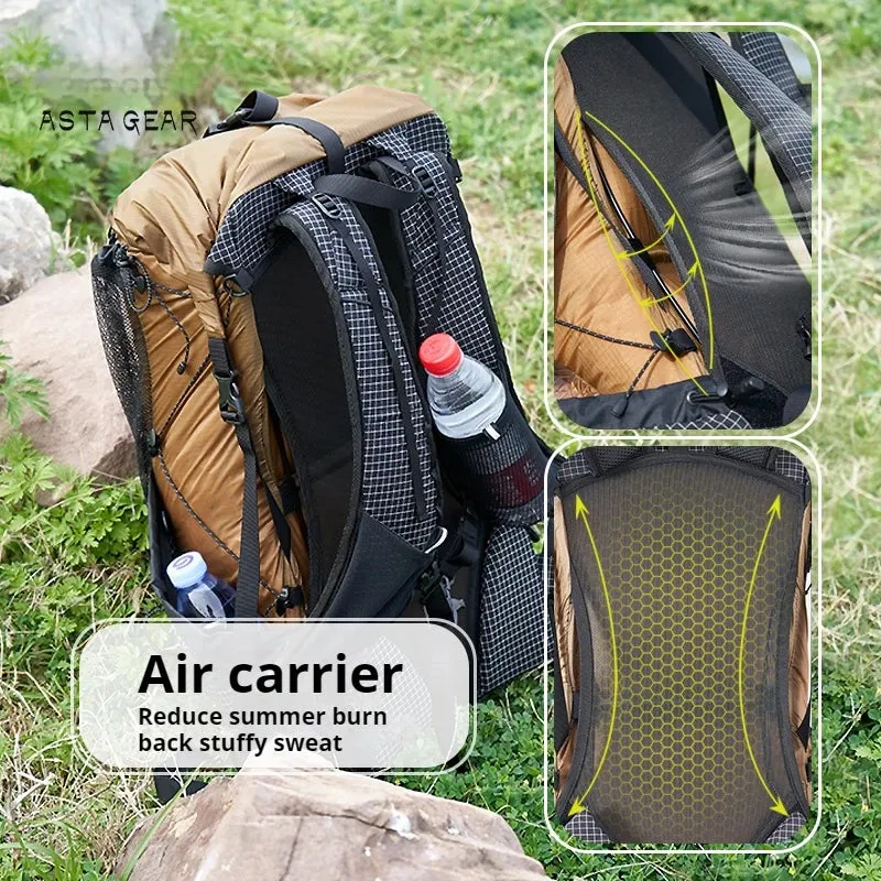 ASTA GEAR Ultralight Backpack Frame SHAN 28 10L OutDoor Camping Hiking Lightweight Trekking Rucksack Travel Backpacking