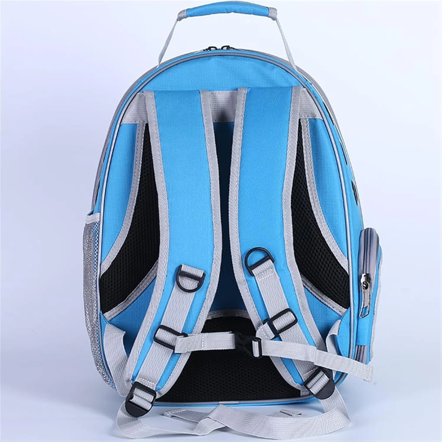 Astronaut Window Bubble Carrying Travel Bag Breathable Space Capsule Transparent Pet Carrier Bag Dog Cat Backpack(Glare Gray)