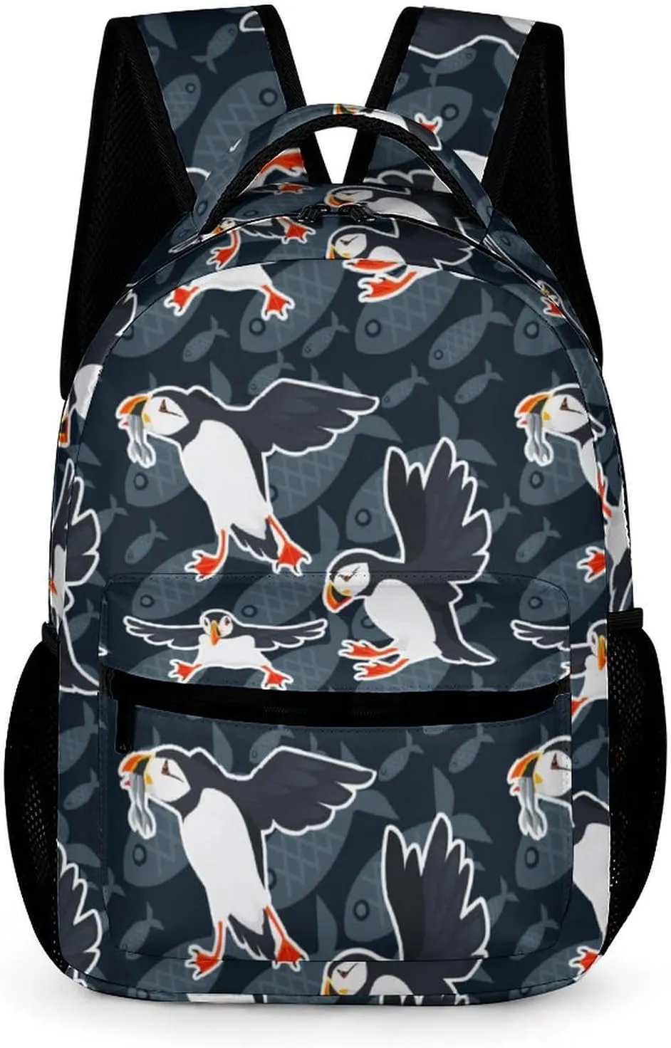 Atlantic Puff-in Travel Backpack Cute Daypack Laptops Back Pack Purse Computer Bag for Men Women