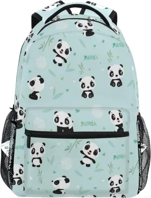 ATTX Panda Backpack for Girls for School Backpacks