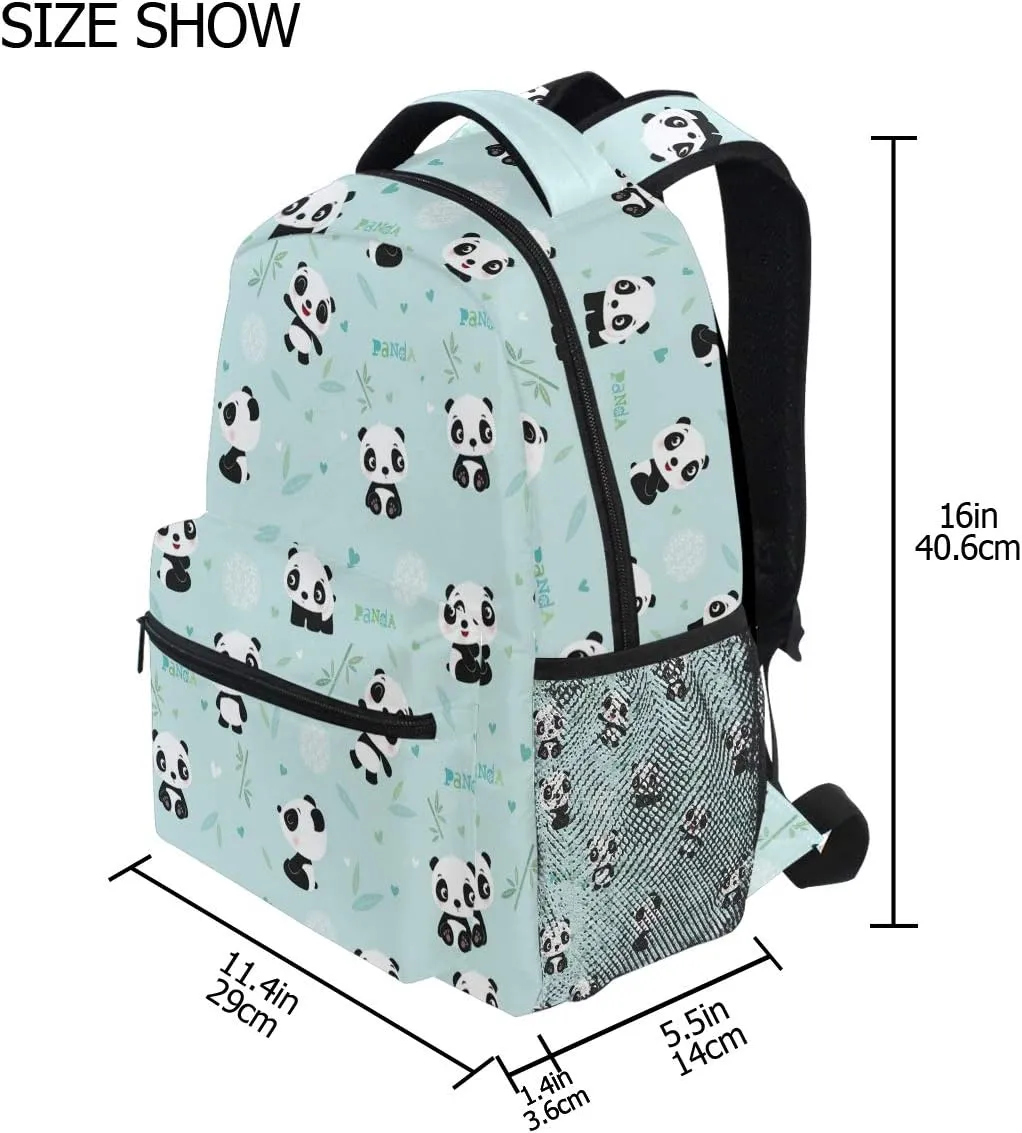 ATTX Panda Backpack for Girls for School Backpacks