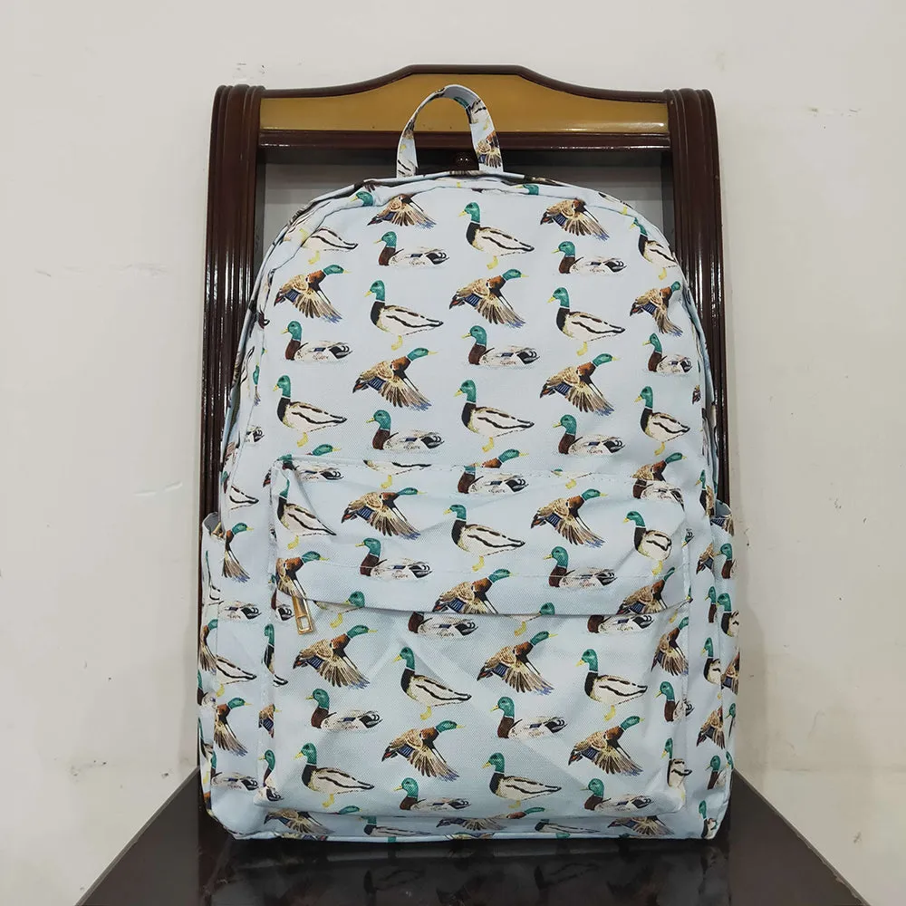 Baby Girls Kids Boys Mallard Ducks Backpacks Bags
