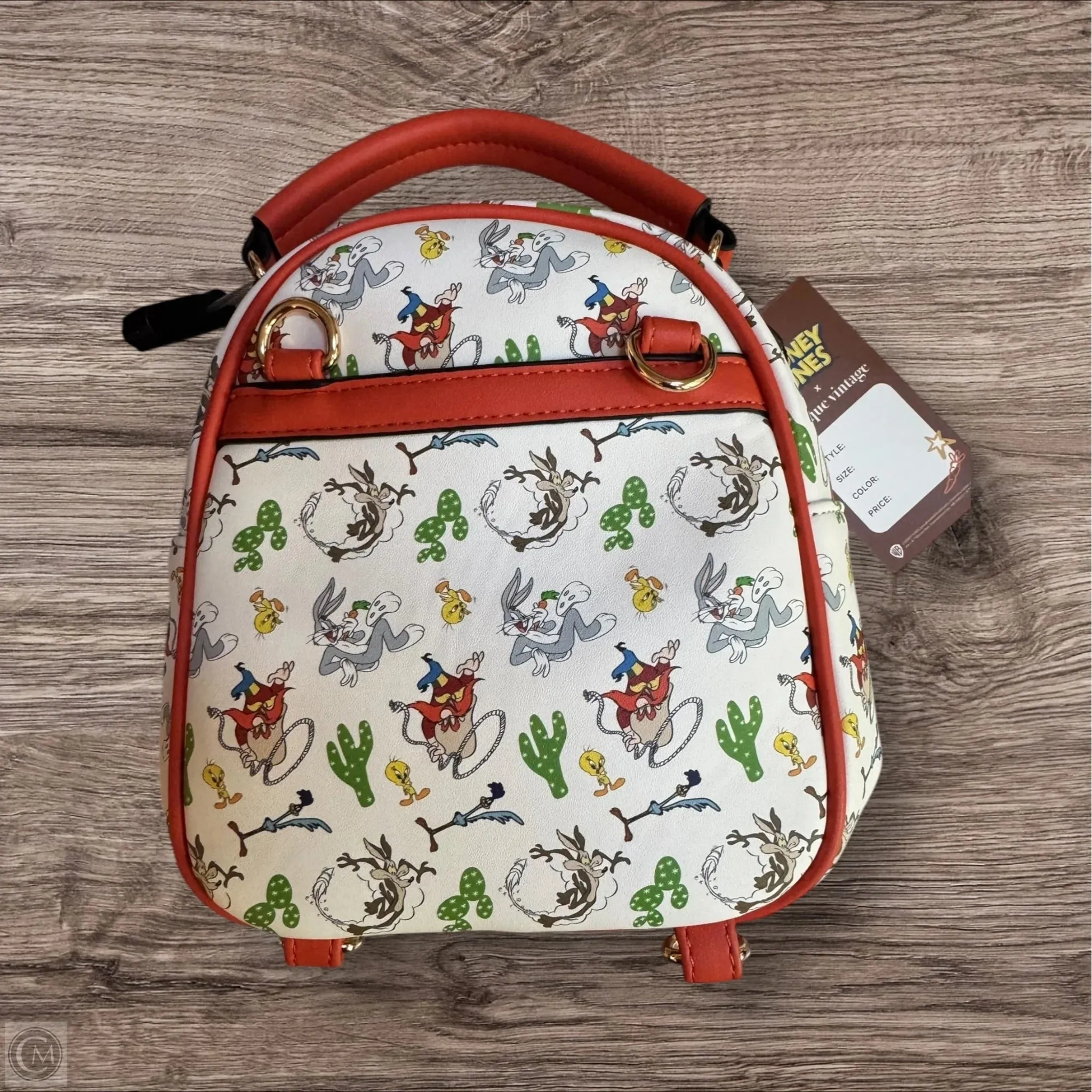 Backpack By Unique Vintage, Size: Small