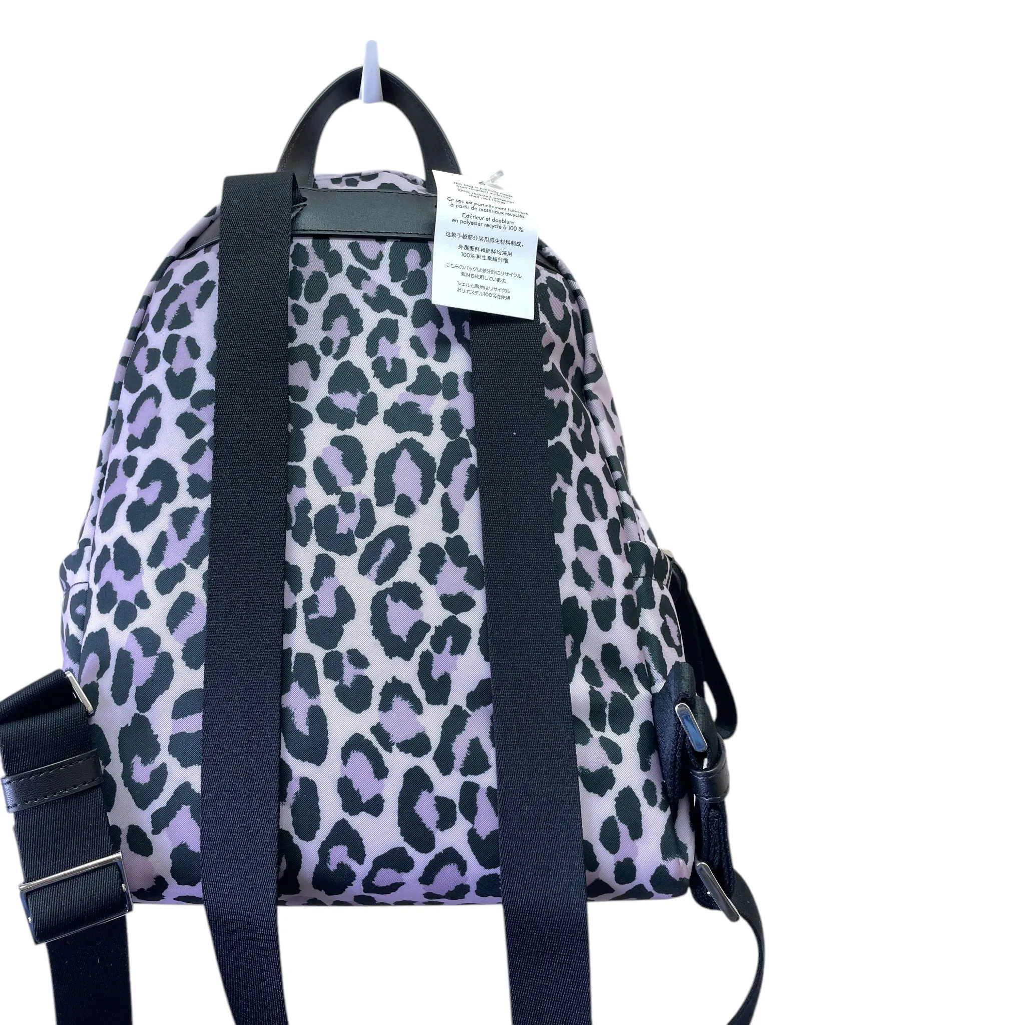 Backpack Designer By Kate Spade In Animal Print, Size:Medium