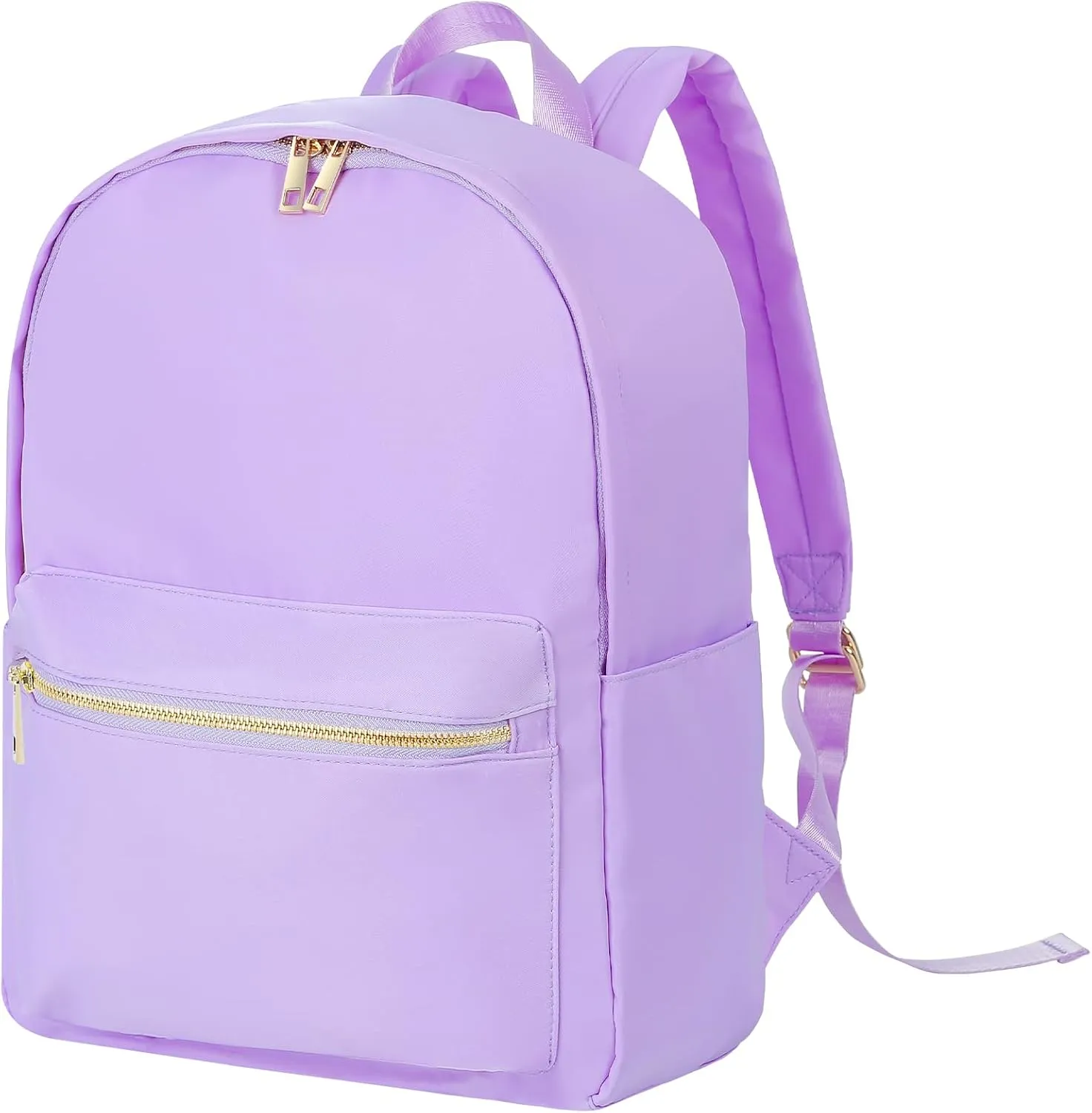 Backpack for College Travel Backpack Carry on Flight Approved Simple Modern Backpack for Women (Light Purple)