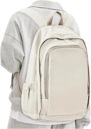 Backpack for School Women Men, Canvas Backpack Bookbag for Teens Girls Boys, Lightweight College School Back Pack Book Bag Casual Daypack Mochilas Escolares para Adolescentes