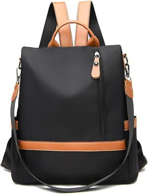 Backpack Purse for Women, Anti Theft Backpack Fashion Backpack Purse, Womens Backpack Purses Cute Backpack, Travel Backpacks Satchel Handbags Ladies Shoulder Bags Multi Purpose Design (Black)