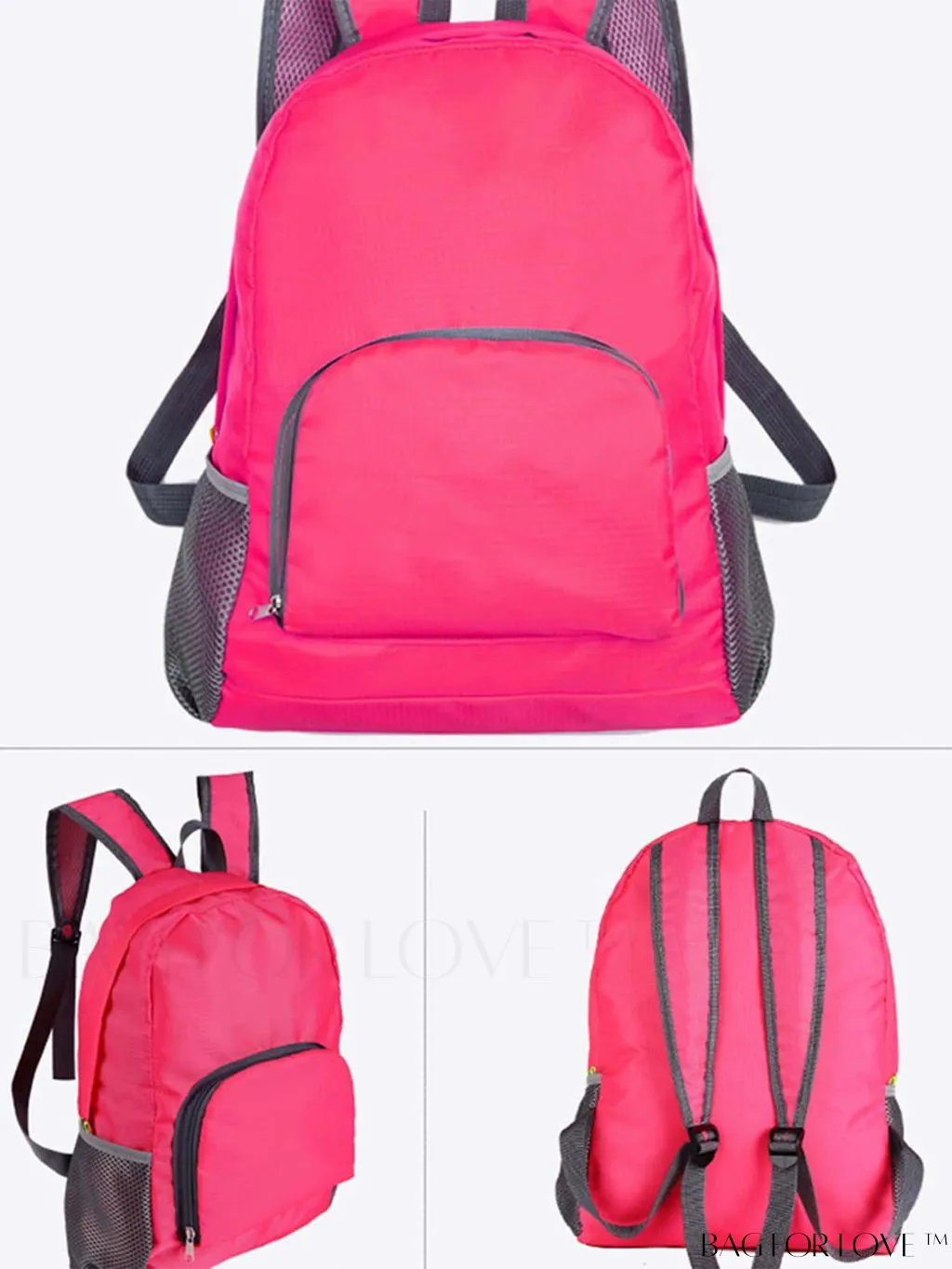 BagForLove - Portable Unisex Travel Backpack: Compact, Lightweight, and Durable for Outdoor Activities