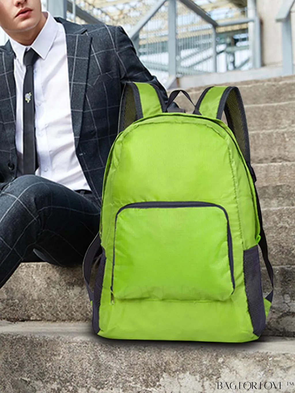 BagForLove - Portable Unisex Travel Backpack: Compact, Lightweight, and Durable for Outdoor Activities