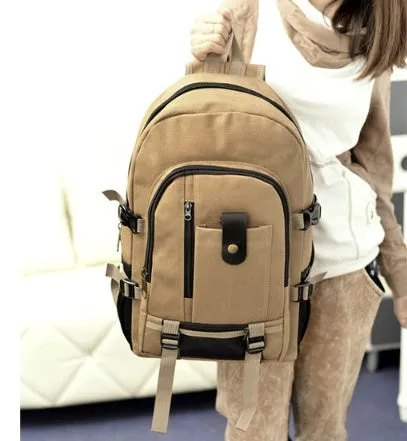 Bags Backpacks Men's Eco-friendly Smart devices Canvas Backpack Student